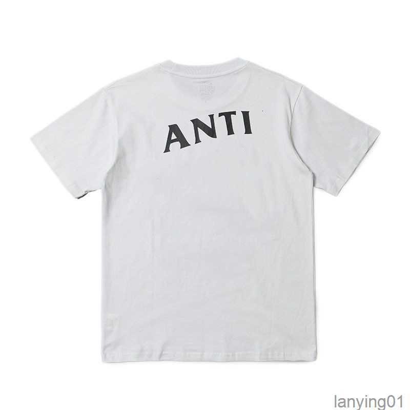 

Men's t Shirts Fashion Anti Social Club Cross Print T-shirt Casual Short1