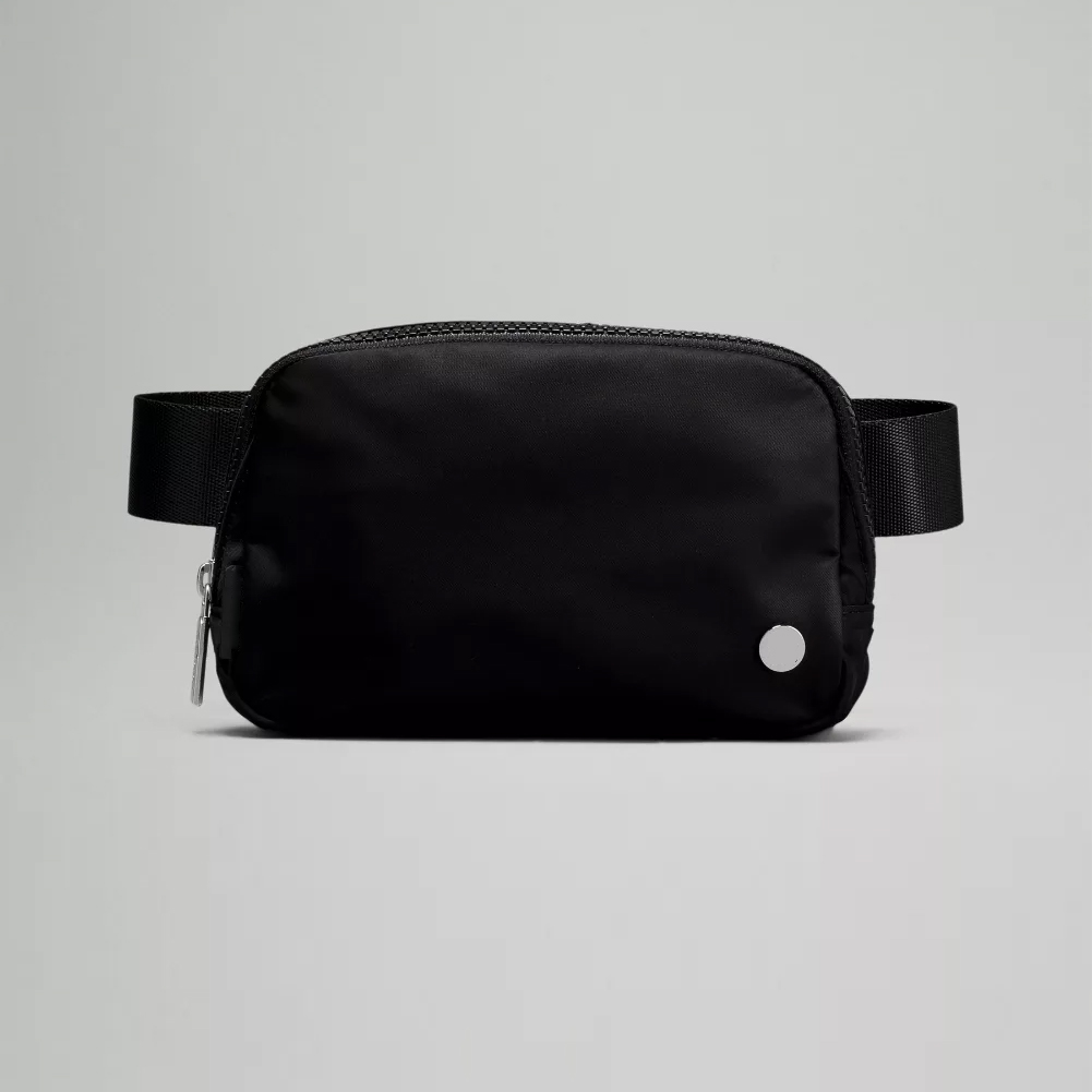 Waterproof Yoga belt bag Women Men Waist Bag Gym Elastic Adjustable Strap Zipper Fanny pack Capacity 1L Outdoor Bags