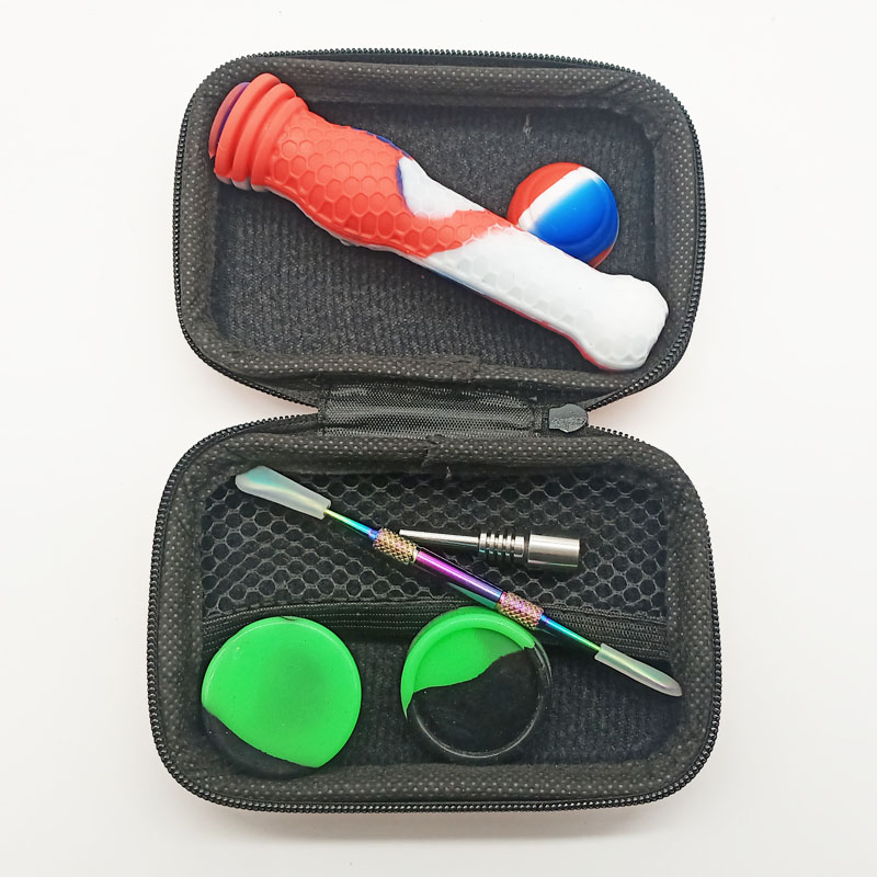 

DPSP012 Smoking Set bee Silicone NC Collector