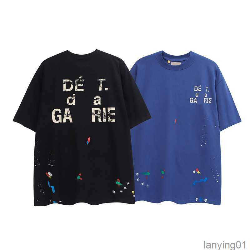 

Galleryse Depts t Shirt Mens Women 23 Designer T-shirts Galleryes Cottons Tops Man s Casual Luxurys Clothing Street Shorts Sleeve Clothe