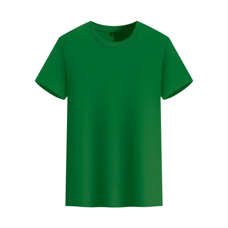 

New Sports Outdoor Clothing Fan Top Summer Round Neck Men Green T-shirt