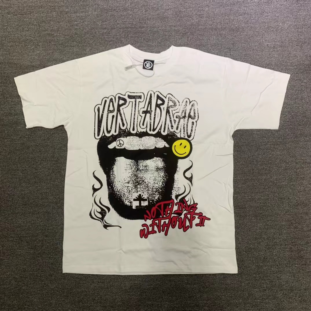 

High street T Shirt Men' Plus Tees Women 1 High Quality Oversized T-shirts, White