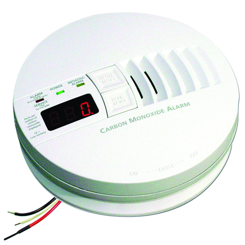 

AC Hardwired Operated Carbon Monoxide Alarm with Digital Display KN-COP-IC compass