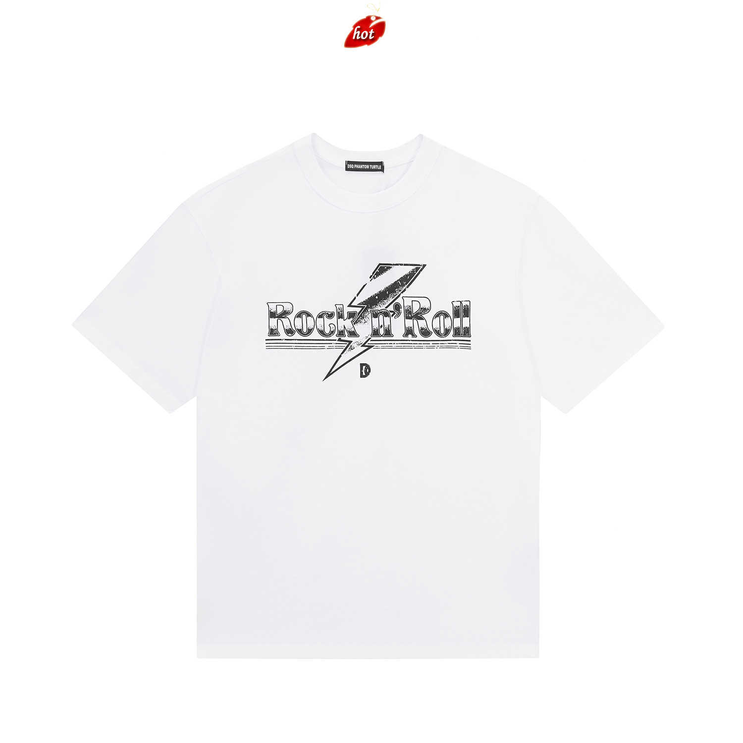 

Mens Designer T shirt Italian Milan Fashion Print Tshirt Summer Black White Tshirt Hip Hop Streetwear 100 Cotton Tops Plus size 0579 dsquare 2 d2 dsqs dsq2s F3R0