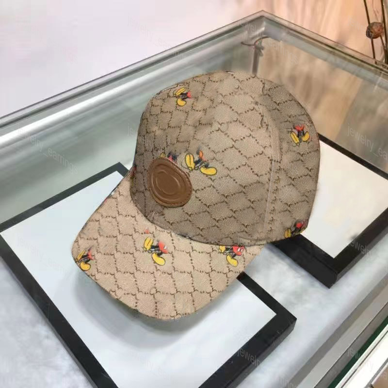 

Fashion Canvas Baseball Cap Casquette Designer for Mens Bucket Hats Jumbo G Hats Mouse Caps Women Sunshade Sunhats Fashion Accessories Men Fitted Hats Adjustable