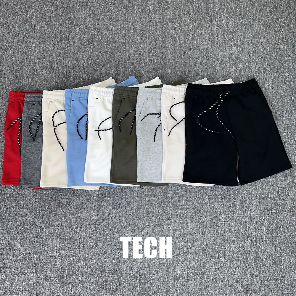 

23ss Tech Fleeces Shorts Mens Womens designers short sportswear casual hoodies tracksuits clothes summer beach clothing techfleeces Athletic shorts, 14