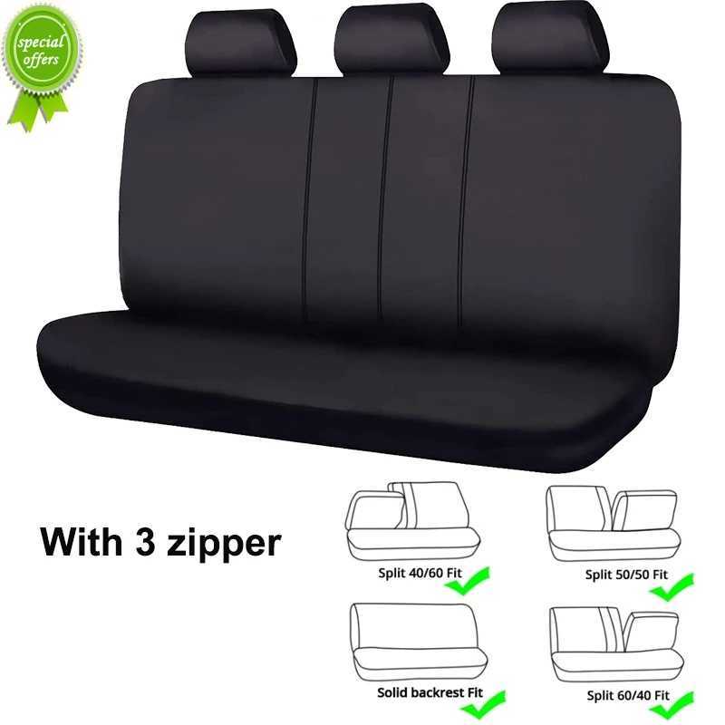 2023 Upgrade Universele polyester achterstoelafdekkingen geschikt voor de meeste auto SUV Truck Van accessoires interieur