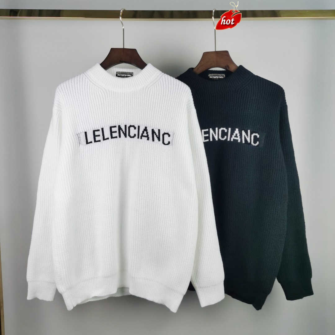 

Men' Sweaters Unisex Soft Touch Waffle Stitch Crewneck Pullover Sweater Ultimate Cotton Heavyweight Rib Stitch Sweatshirt 31166 dsquare 2 d2 dsqs dsq2s M0IW, White