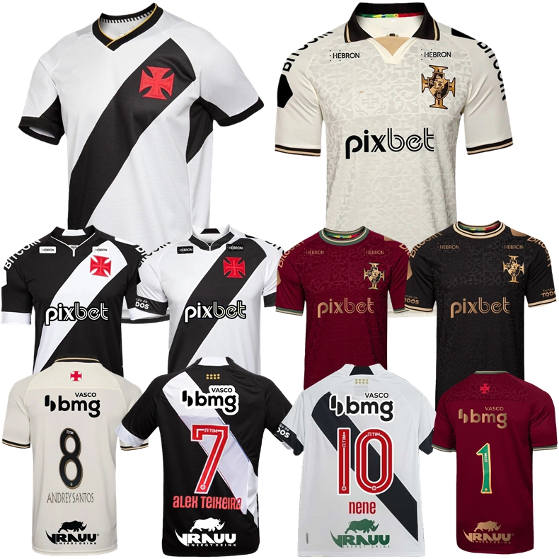 

2023 2024 Vasco da Gama Soccer Jerseys 23 24 Alex Teixeira Raniel NENE MORATO Andrey Santos Respeito E Diversidade football shirt, 22 23 goalkeeper red jersey