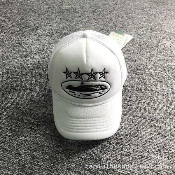 

Ball Caps Trendy Corteiz Crtz Trucker Hat Personalized Cruise Ship Embroidery Truck Cap Summer 45, Gray
