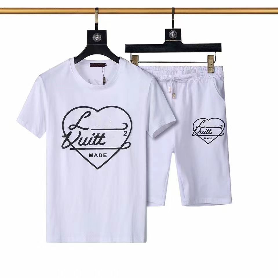 

Men's Tracksuits designer sports suit slimming display lapel T-shirt casual fashion stripe pattern cotton brand spring and summer men's -3XL, 13