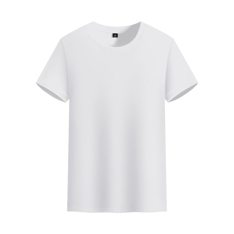 

New Sports Outdoor Clothing Fan Top Summer Round Neck Men White T-shirt