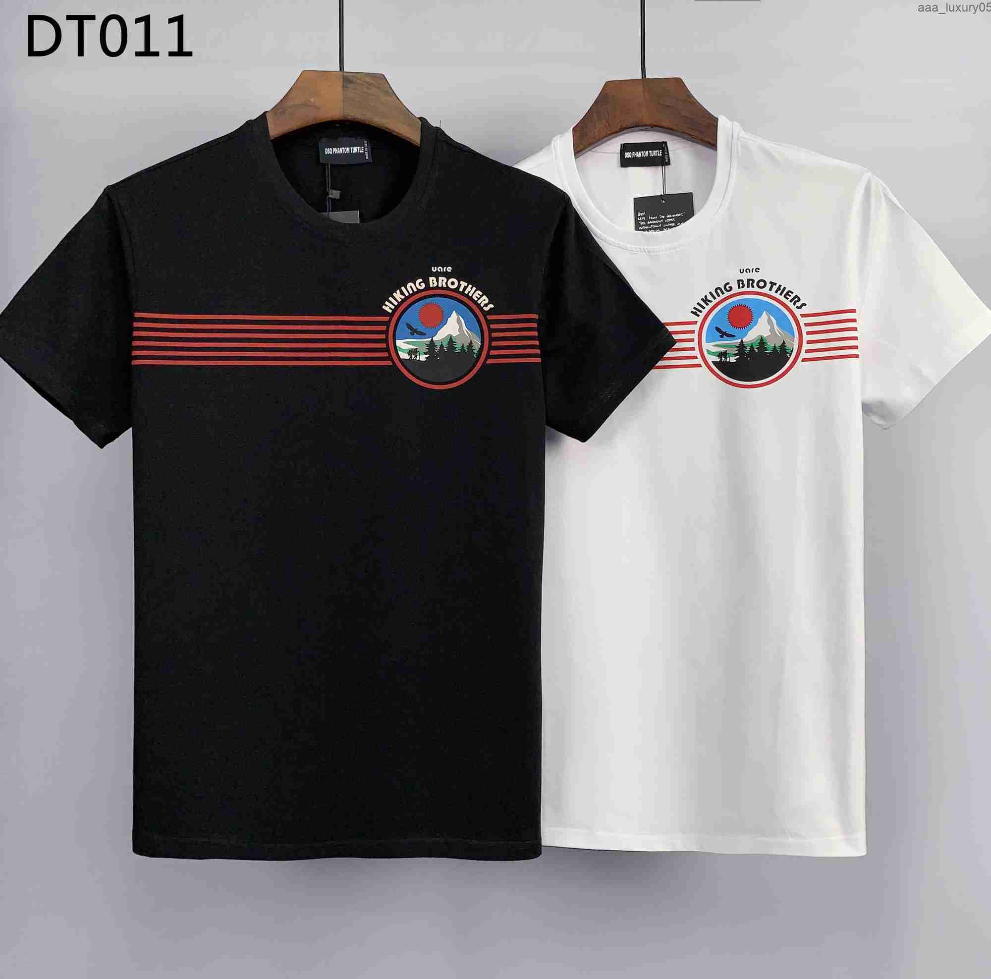 

Mens TShirts Mens Designer T Shirts Black White Back Cool Tshirt Men Summer Italian Fashion Casual Street Tshirt Tops Plus Size MXXX dsquare 2 d2 dsqs dsq2s 5EGO