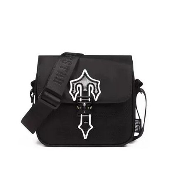 

Woman Trapstar messenger nylon Crossbody Bag womens mens Rapper UK HOT Trapstars IRONGATE COBRA T Luxury Designer Handbag Shoulder clutch t230415, Black