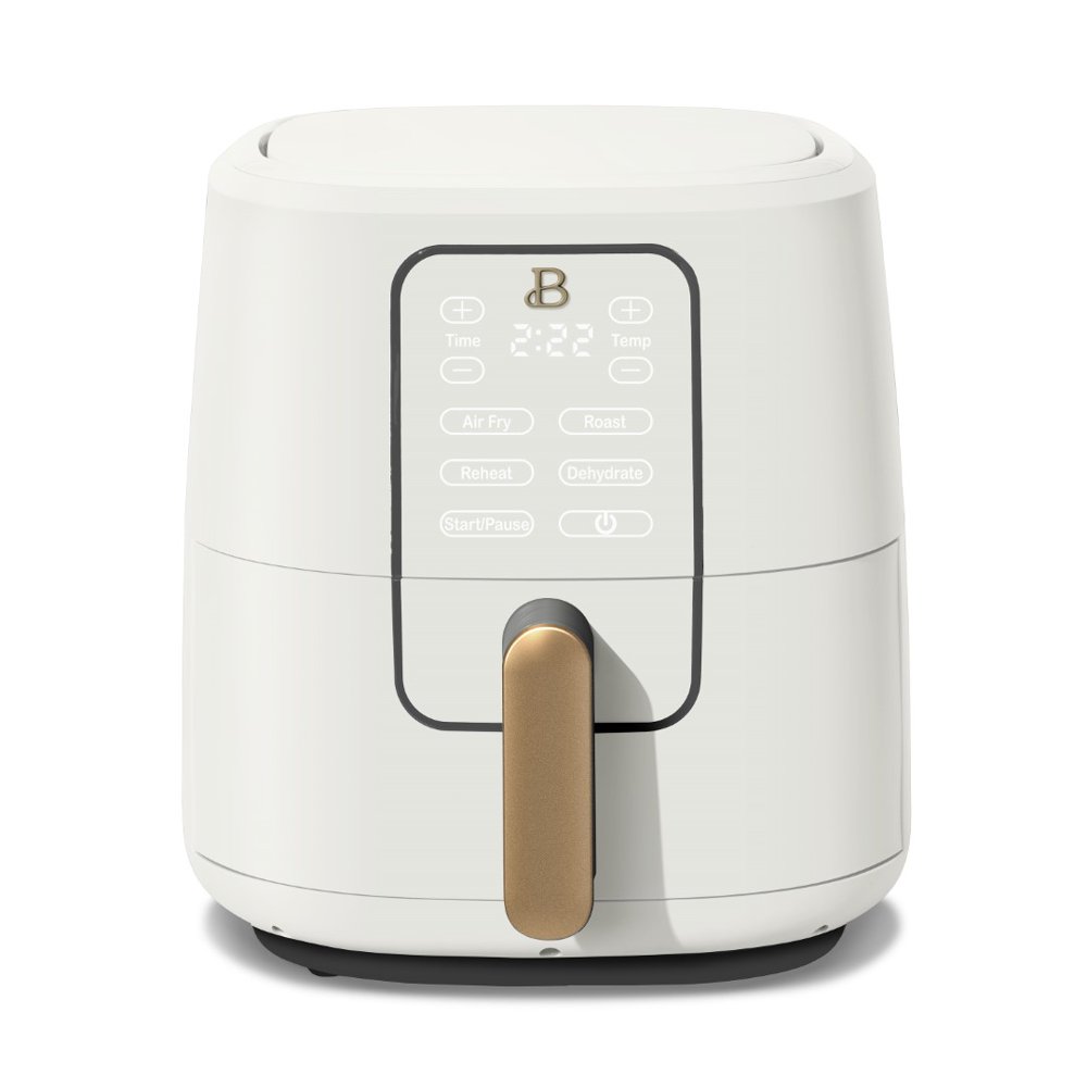 

Beautiful 6 Quart Touchscreen Air Fryer, White Icing by Drew Barrymore