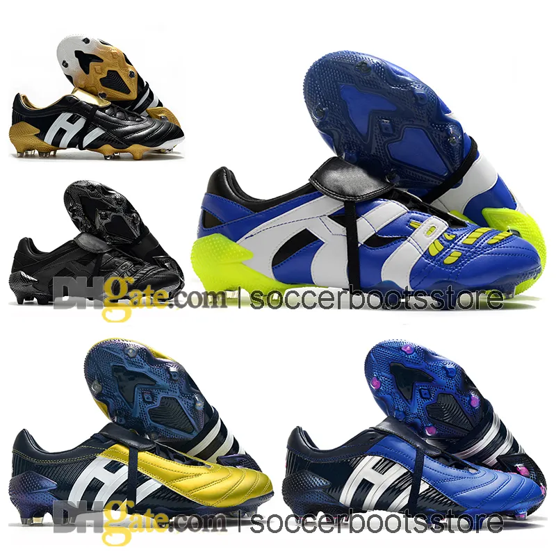 

Kids High Top Football Boots Beckham Predator Pulse FG Cleats Mutator Accelerator Precision Mania Soccer Shoes Outdoor Trainer Botas De Futb, Color 4