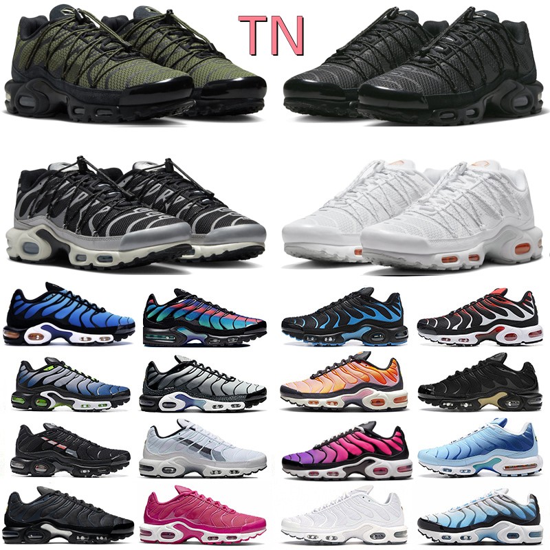 

Men Women trainers running Shoes Tn tns Plus Olive Reflective Football Federation Midnight Navy Unity Brazil Metallic Silver White Hyper Blue Sports Sneaker, Color#3