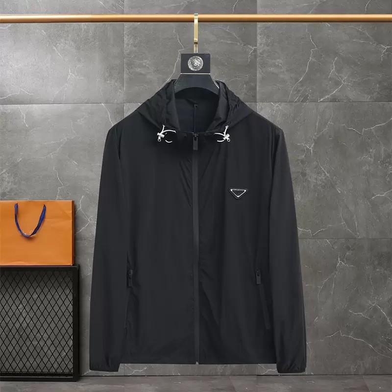 

Designer men's jacket hoodies windbreaker Coats Summer Men Women zipper long sleeve Thin Casual Jacket couple Windproof sunscreen Sweatshirts Hooded