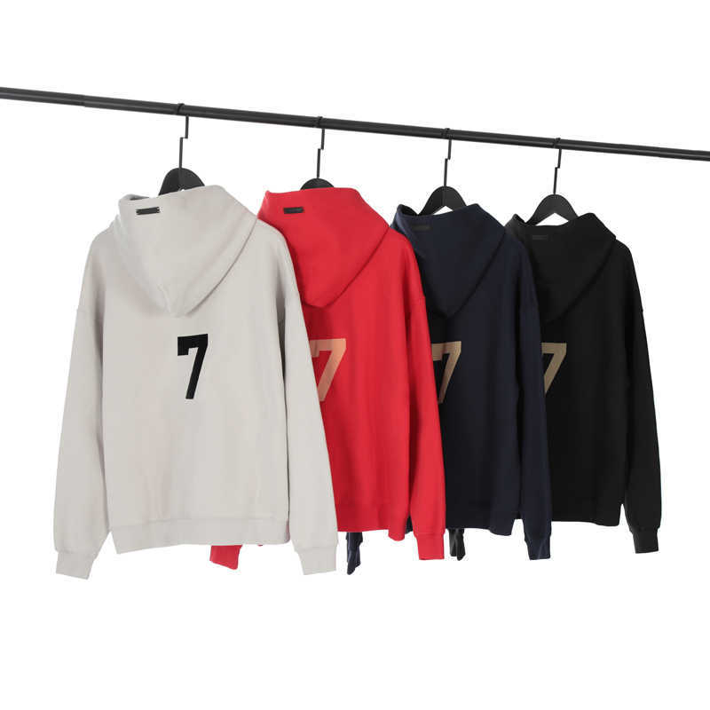 

ESS Hoodies FOG FEARs of God Double Thread 7-line Flocking Jerry Same Hooded Plush Sweater Hoodie High Street Coat Mens Womens hoody, Shipping fee