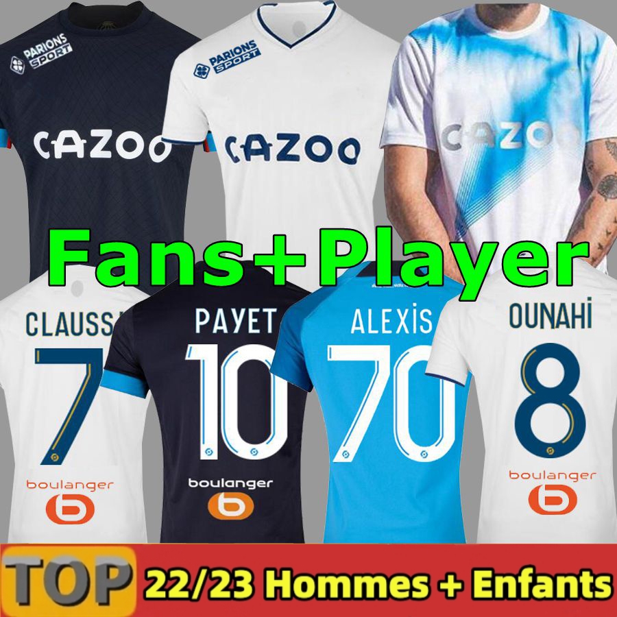 

Marseilles King 22 23 soccer jerseys special 30th anniversary CLAUSS ALEXIS 2023 2022 OM MILIK PAYET maillot de foot GUENDOUZI KAMARA BAKAMBU football shirt, 22 23 30th aldult