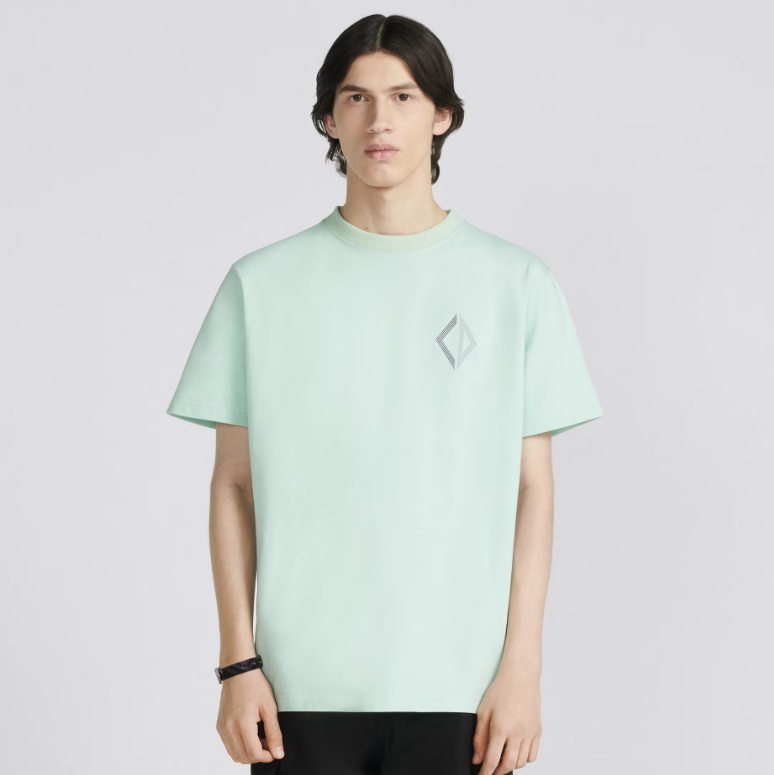 

France Paris Diamond Letters Embroidery Men' T-Shirts 2023 Luxury Fashion Women Cotton Casual T-shirt Spring Summer Designers High Street Short Sleeve Tee
