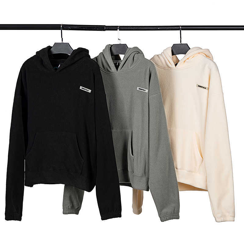 

ESS Hoodies ESSEN double thread FOG fleece hoodie Mens Womens street hip-hop loose long sleeved jacket hoody, Shipping fee