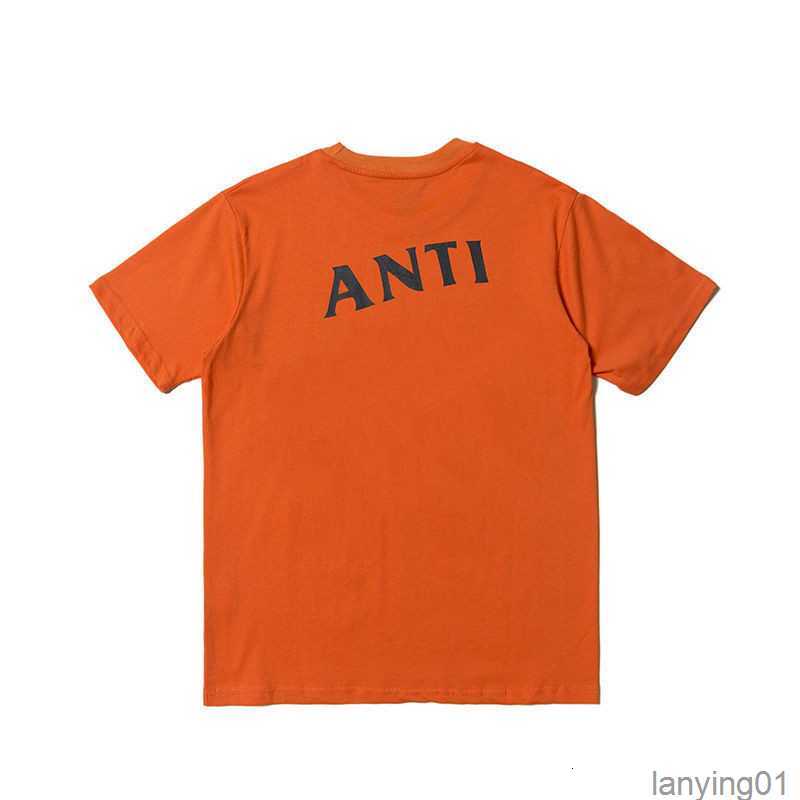 

Men's t Shirts Fashion Anti Social Club Cross Print T-shirt Casual Short6