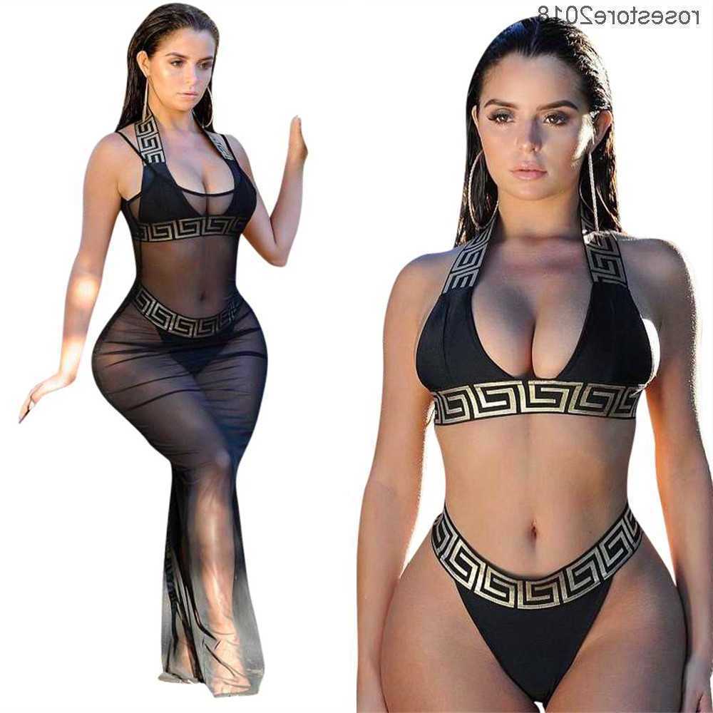 

Designer Bikini Top Women' Swimwear Designer Women 2 Piece Bikini Sets Sexy Tankinis Halter Bra Underwears Briefs Swimsuits Bikinis Summer Clothes cw009, Yellow