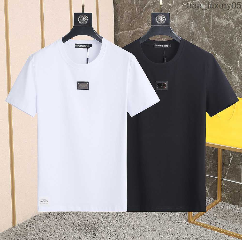 

Mens Designer T shirt Italian Milan Fashion Letters Print Tshirt Summer Black White Tshirt Male Hip Hop Streetwear 100 Cotton Tops 1 dsquare 2 d2 dsqs dsq2s S5YI