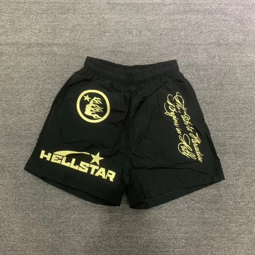 

Shorts Black Drawstring Elastic Waist Cotton Casual Fashion Short Pants