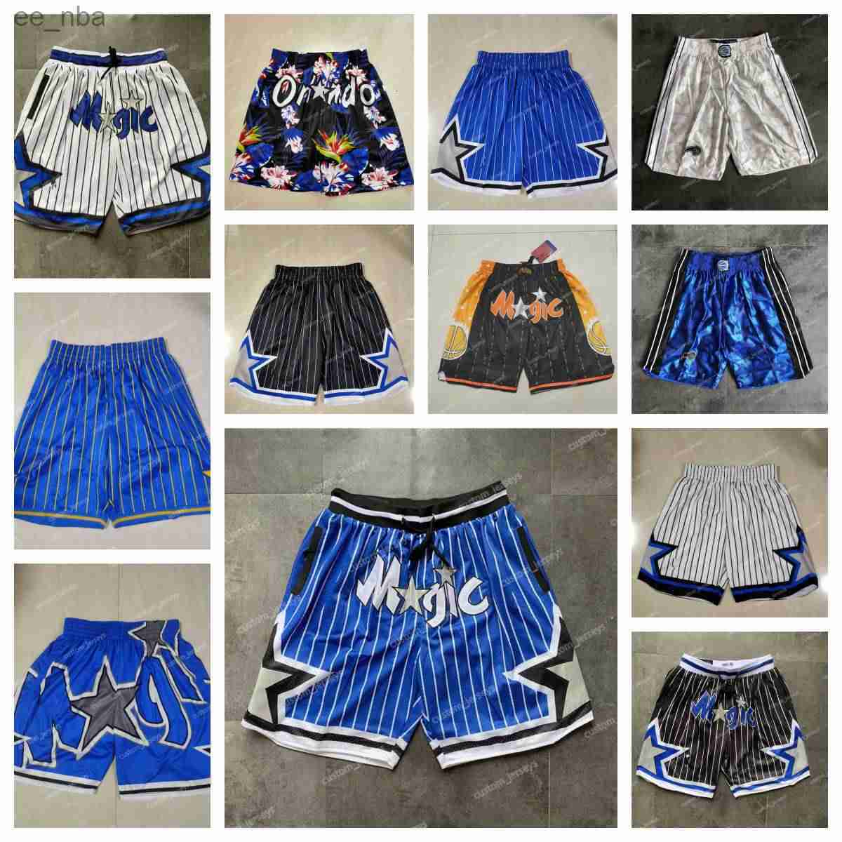

Orlando''Magic''men Throwback''NBA''Basketball Shorts pocket Basketball Jerseys Shorts, #4