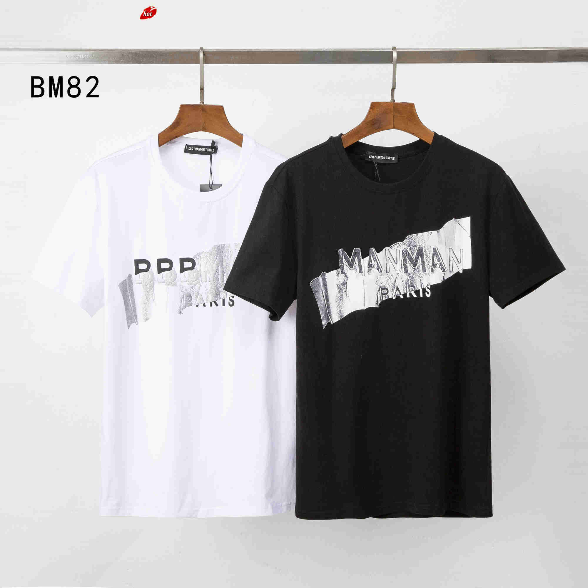 

2022SS New Mens Designer T shirt Paris fashion Tshirts Summer T-shirt Male Top Quality 100% Cotton Tops 12433 dsquare 2 d2 dsqs dsq2s OZFG, White