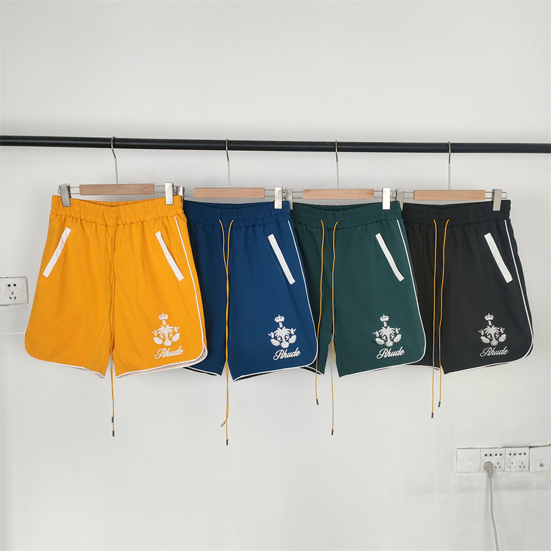 

Mesh Shorts Men Women 1 Top Quality Hip-Hop Embroidery Breeches
