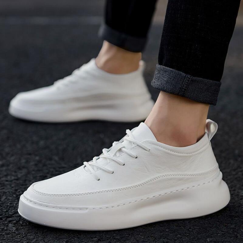 Men's Shoes Luxury Trend Casual Shoes Men Sneakers Italian Breathable Leisure Male Footwear Soft sole Chaussure Homme A7