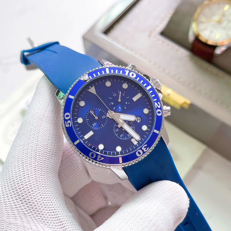 

Luxury Watches Multi-function timing sports model 316L fine steel Diameter 42mm, Color 3