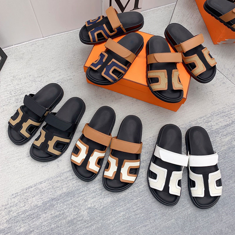 

designer slipper womens slides sandal flatform sandles shoes men classic summer brand thick casual woman slippers sliders beach leather sandals with box booties, Color15
