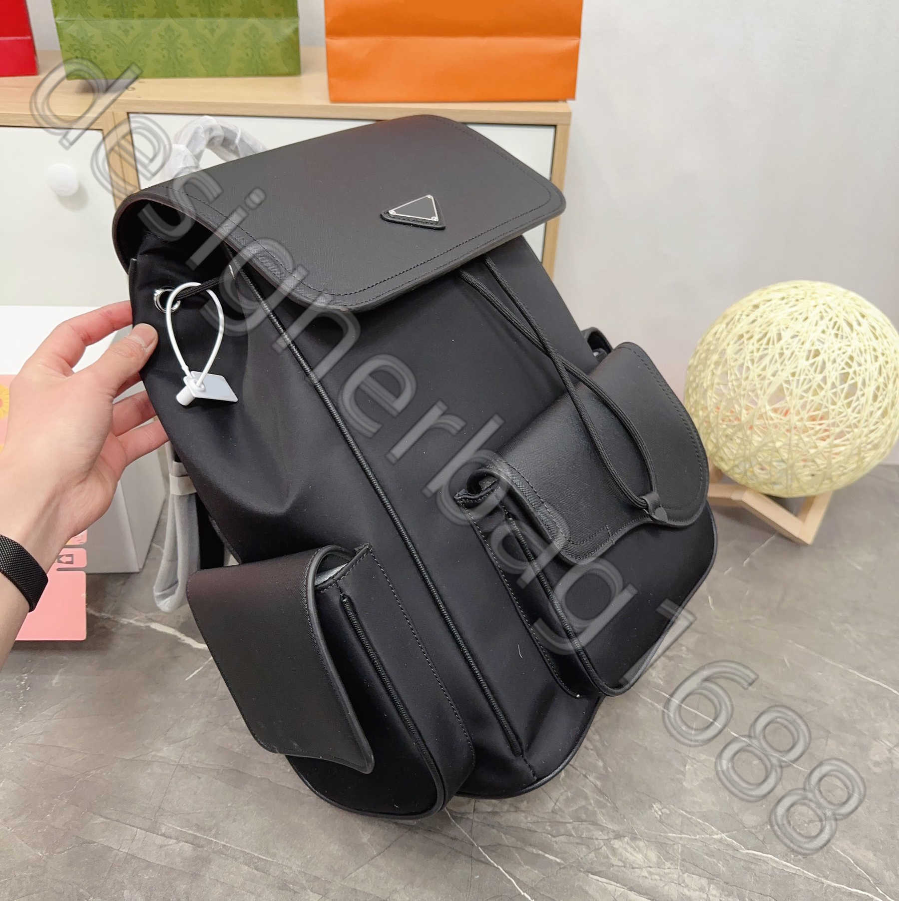 

Designer backpack imported canvas with calfskin practical never out of date Fashion Temperament Shoulder Bag Backpack Purse Designer Handbags Totes Fashion, Additional costs