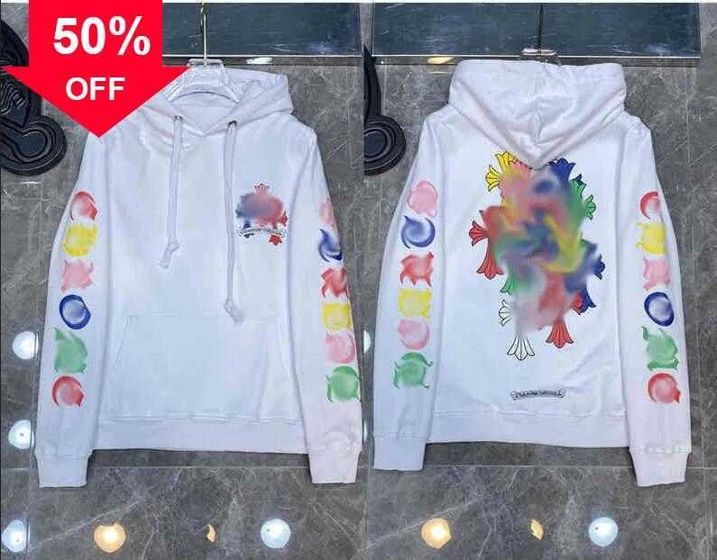 

tshirts Designer Mens Chrome Winter Heart Hoodie Ch Long Sleeve Jacket Loose Coat Hooded Hoody Woman Hip Hop Chromees Hearts Zip Up 7je  to 2xl size, A3