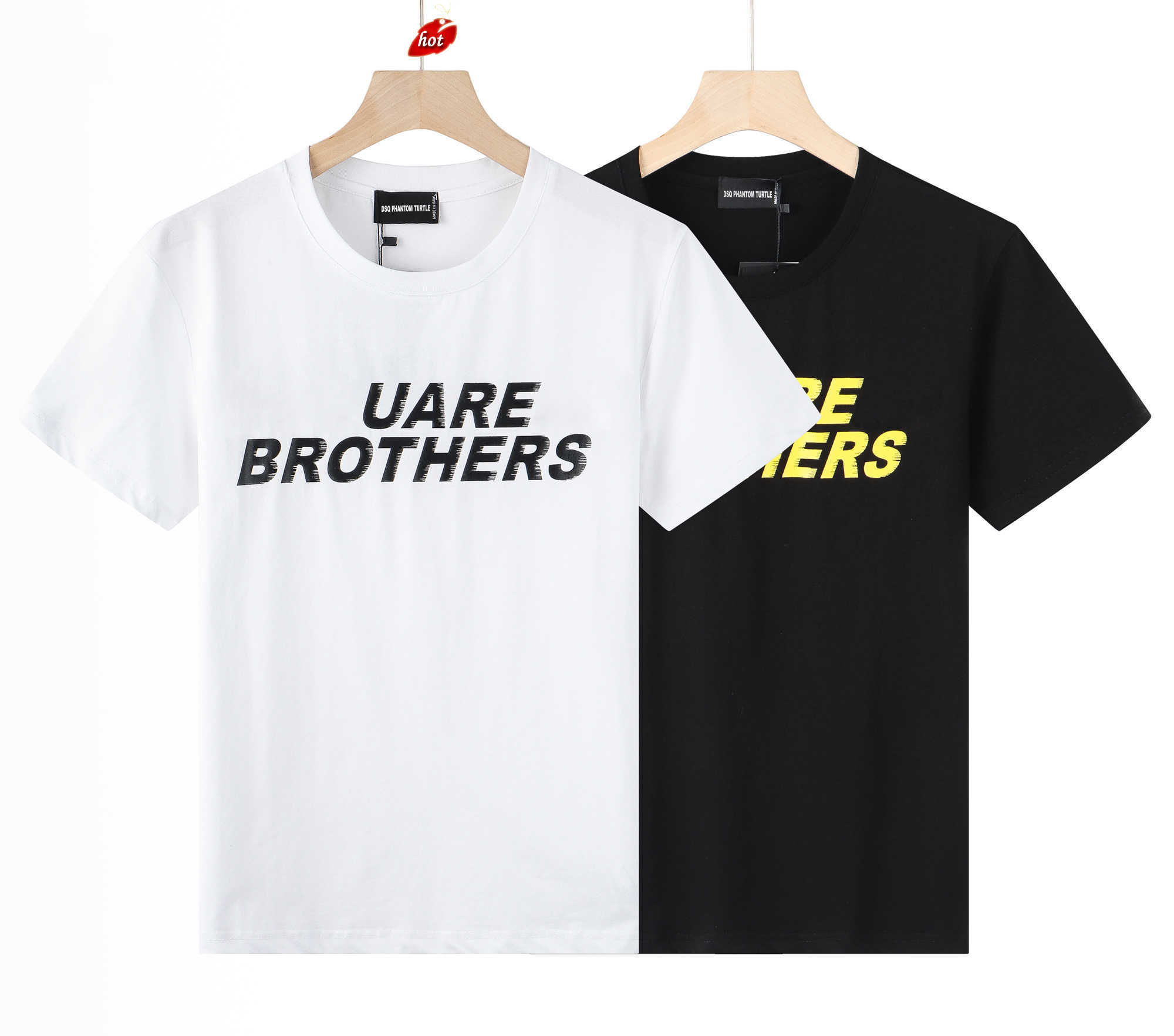 

Men's T-Shirts Mens Designer T Shirts Black White Back Skater T-shirt Men Summer Fashion Casual Street T-shirt Tops Plus Size -XXXL 1136 dsquare 2 d2 dsqs dsq2s FFVH