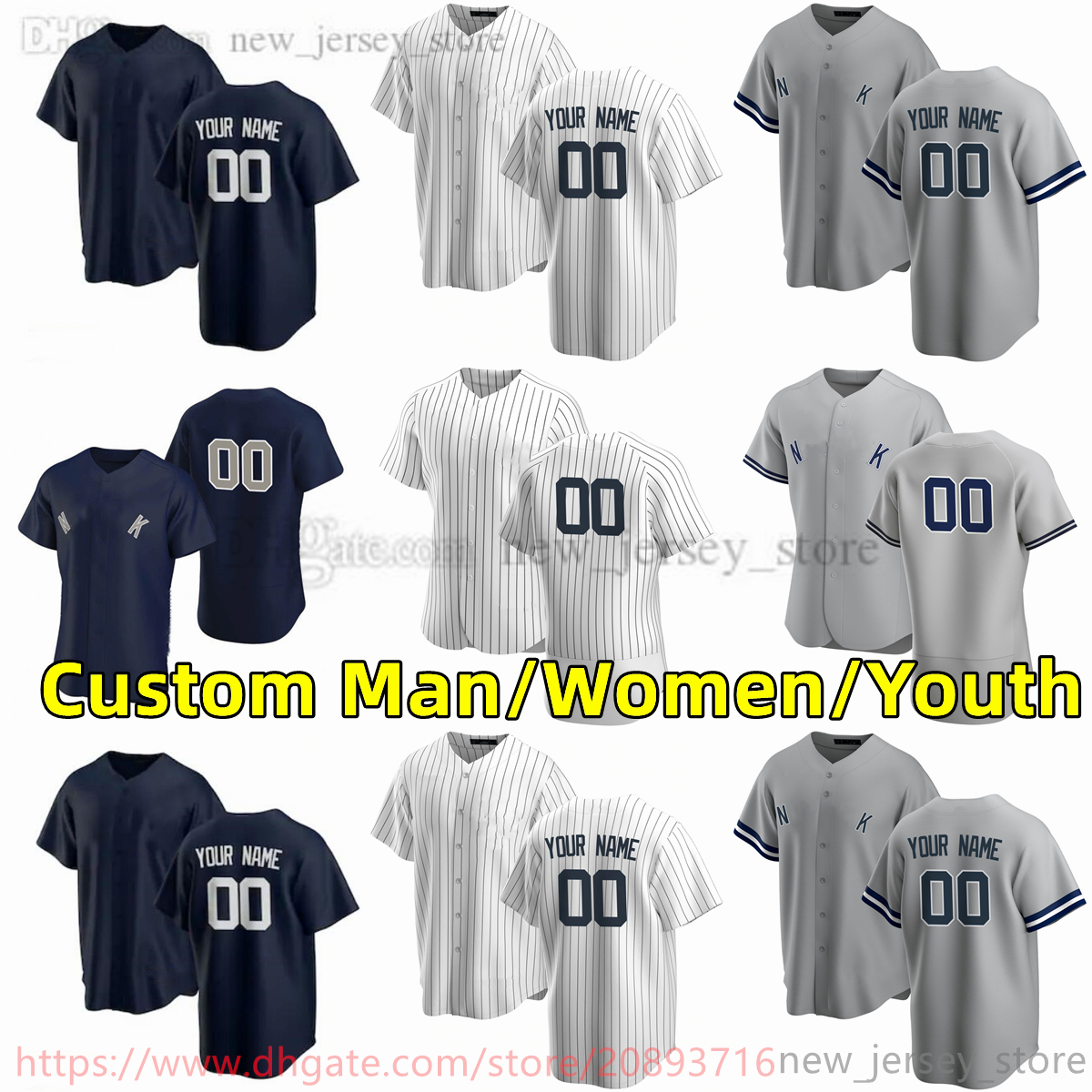 

Custom S-6XL Movie College Baseball Wears Jersey Stitched 99 AaronJudge 45 GerritCole 48 AnthonyRizzo 26 DJLeMahieu 28 JoshDonaldson Hong Away Jerseys, Women only s-xxl