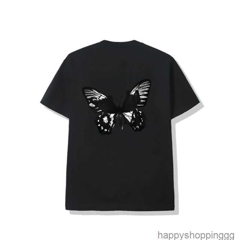 

Men's t Shirts Summer Cotton Short Sleeve T-shirt Fashion Flower Anti Social Butterfly for Summer3