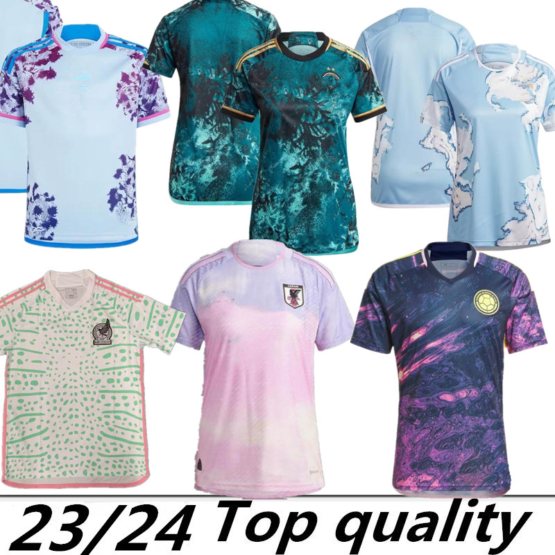 

2023 men size Soccer Jerseys Colombia Mexico JAPAN COLOMBIA SPAIN GERMANY home away 23 24 jersey football shirts