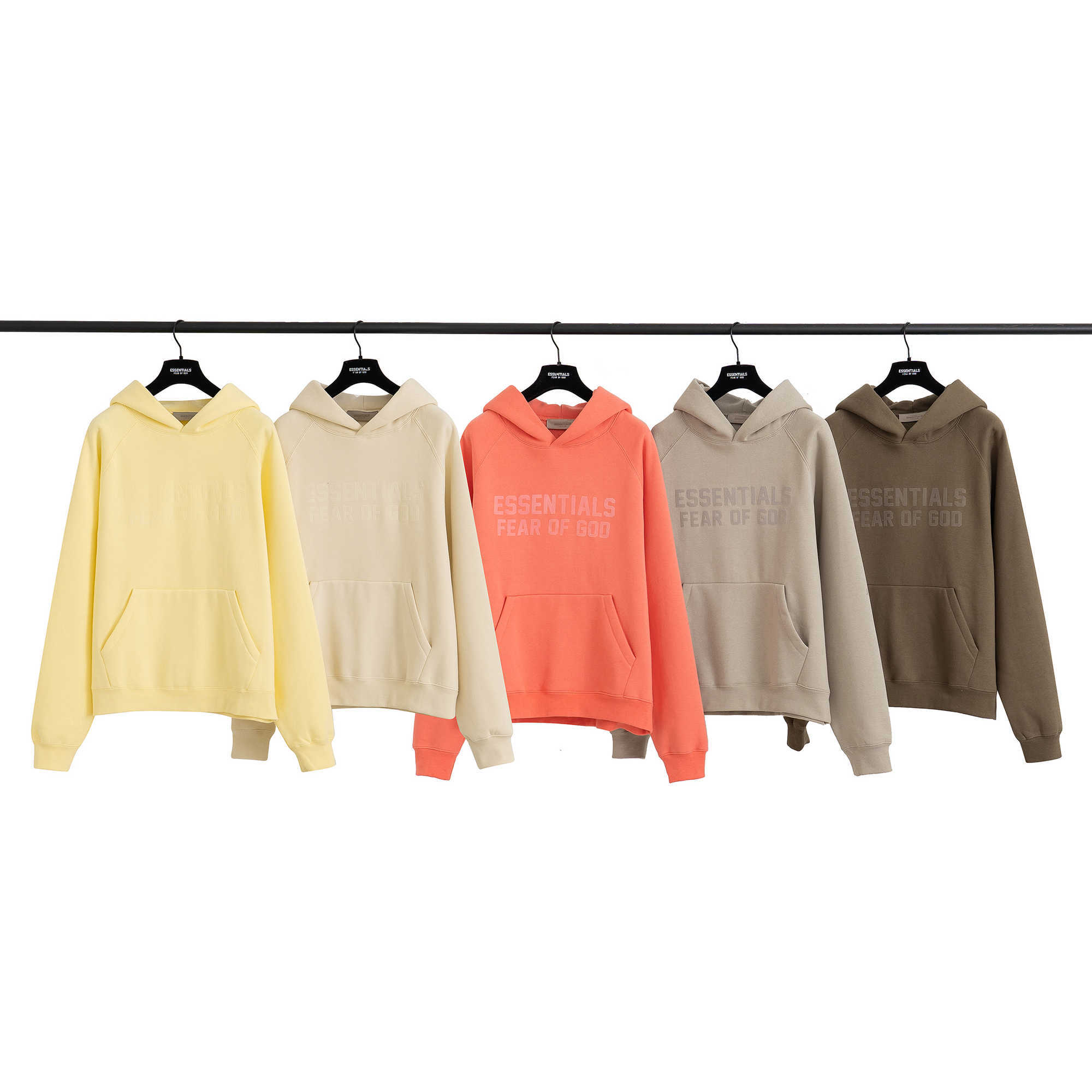 

ESS Hoodies FEARs OF GOD FOG ESSEN Milky white letters Chaopai High Street loose hooded sweater for Mens Womens Sweatshirts, Shipping fee