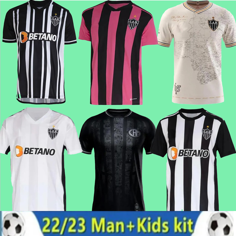 

Atletico Mineiro third Soccer Jerseys Manto da Massa 113 special edition 2021 2022 2023 2024 Fred DIEGO COSTA Otero Moura Elias Robinho Valdivia black Shirt, 22/23 home