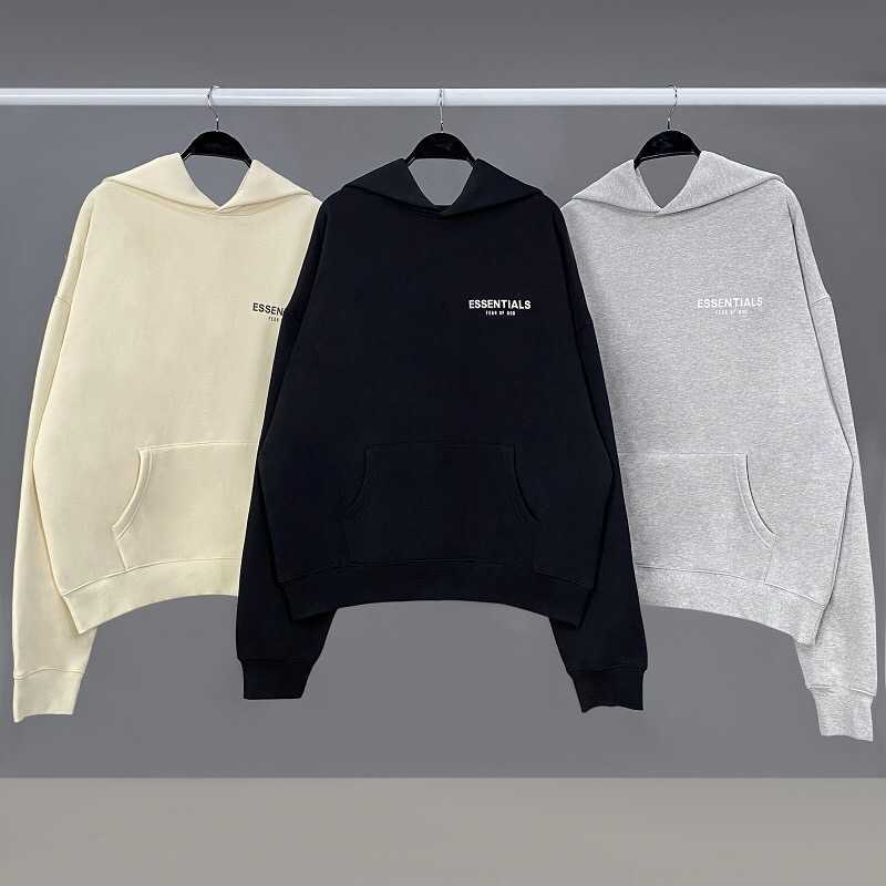 

ESS Hoodies FOG FEARs OF GOD ESSEN Double Thread Pullover Print Letter Hoodie Luxury Designer mens womens Sweatshirts, Shipping fee