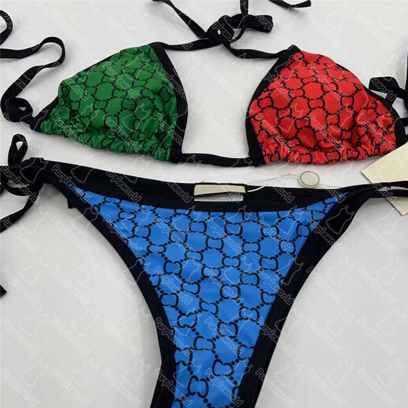 

Designer Bikini Top Summer Breathable Bikinis Set for Women Swimsuit Swimwear Fashion Print Lady Two Pieces Designer Bikini Birthday Gift Girl Tren, #7
