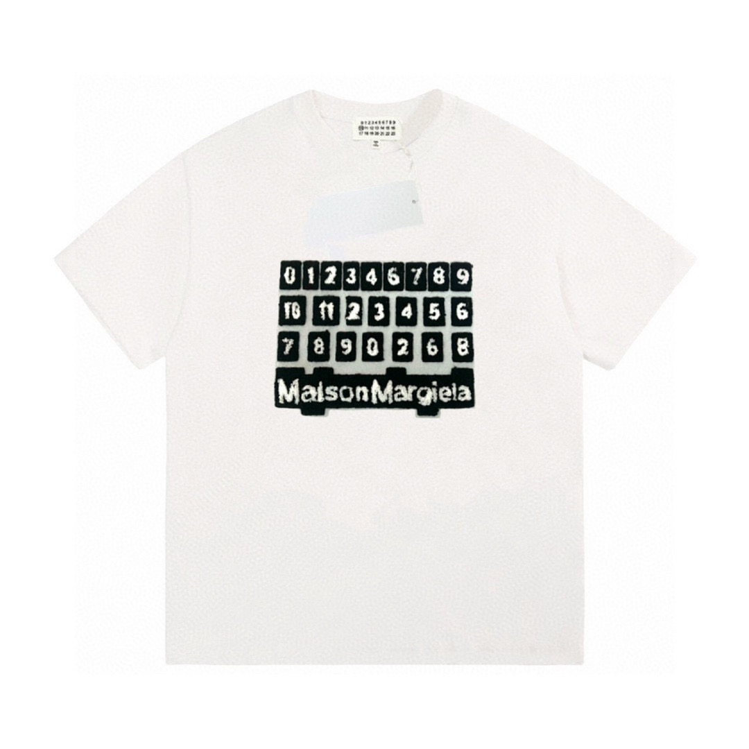 

Men's Plus Tees & Polos Round neck embroidered and printed polar style summer wear with street pure cotton f11s