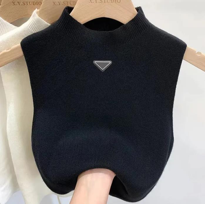 

Designer womens tanks vest sweater Women vests Sweaters spring fall loose Letter round neck pullover knit waistcoats sleeveless vest top waistcoat jumper woman