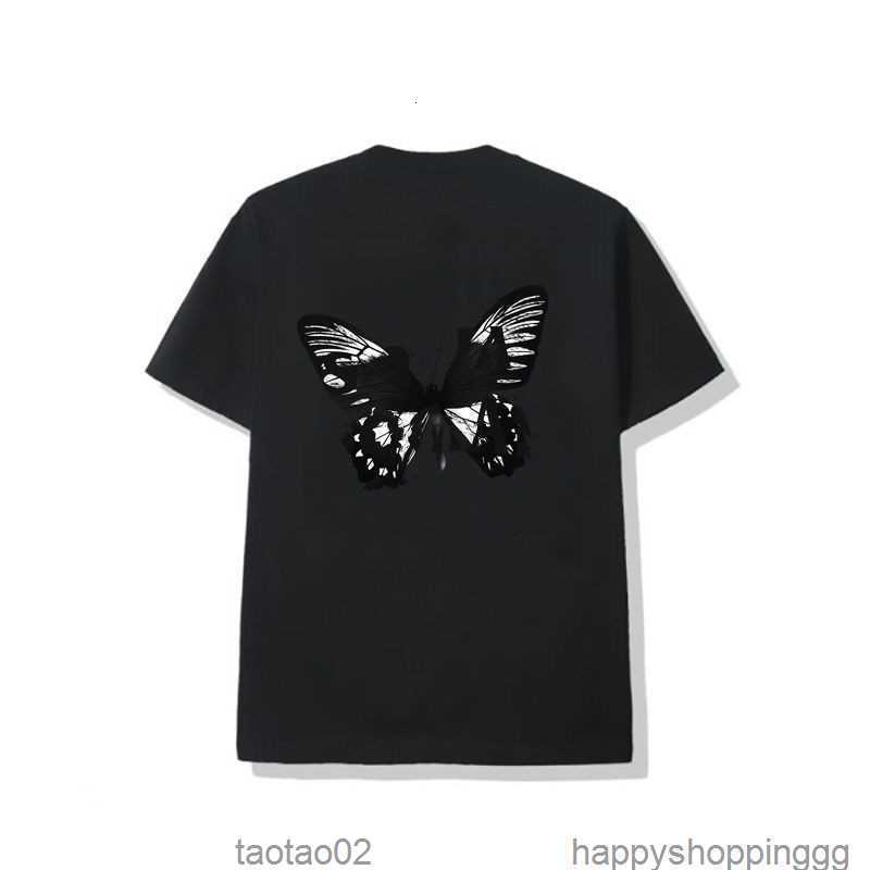 

Men's t Shirts Summer Cotton Short Sleeve T-shirt Fashion Flower Anti Social Butterfly for Summer3tppu