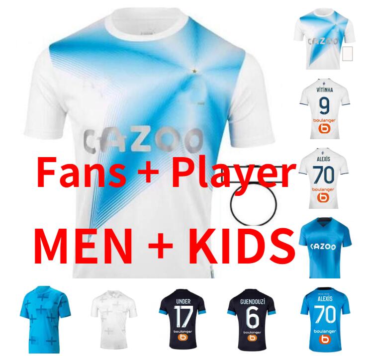 

22 23 ALEXIS soccer jerseys 30 Year Anniversary Special GUENDOUZI Under CLAUSS 2023 MARSEILLES fans player maillot foot PAYET football shirts men kids kit